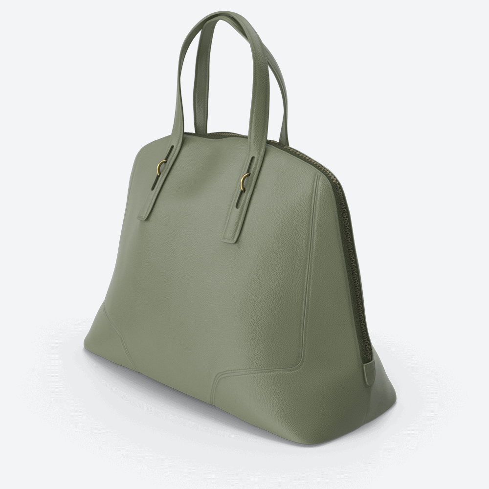 Sophisticated Quilted Satchel